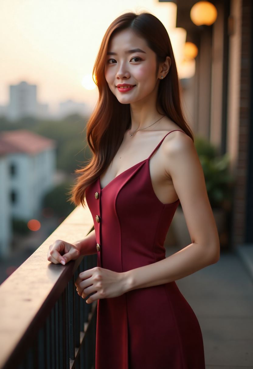 雨夜里的法式旧宅侧门